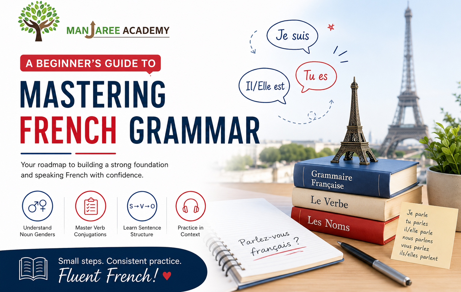 A Beginner’s Guide to Mastering French Grammar
