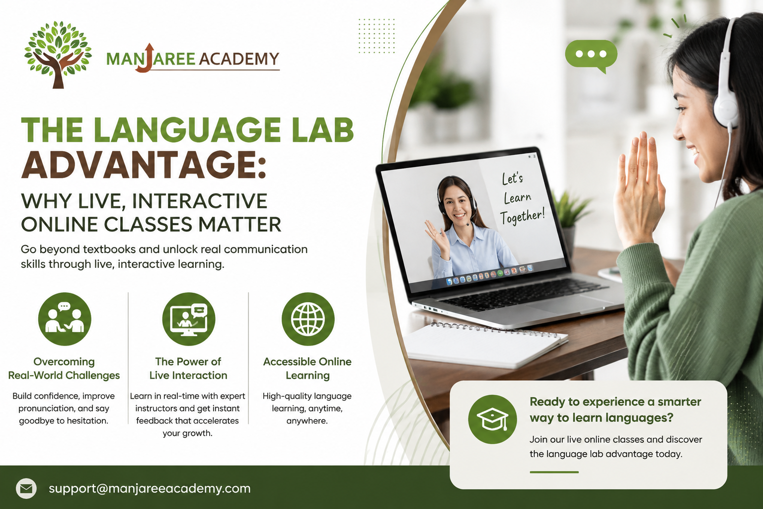 The Language Lab Advantage: Why Live, Interactive Online Classes Matter