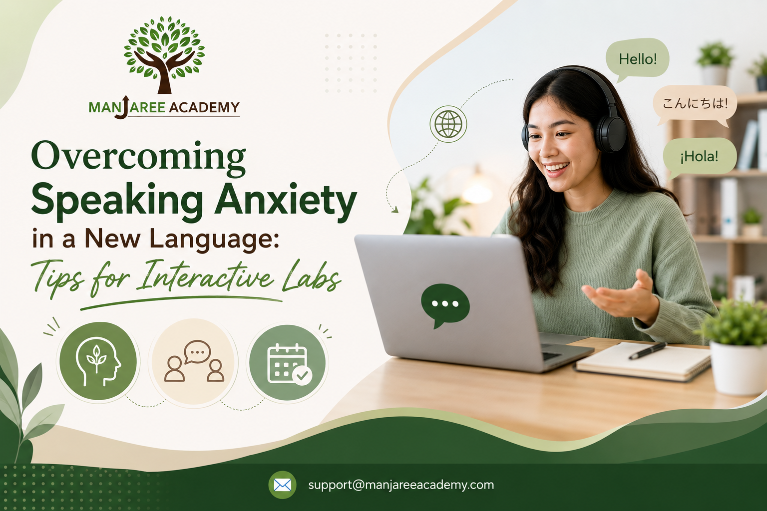 Overcoming Speaking Anxiety in a New Language: Tips for Interactive Labs