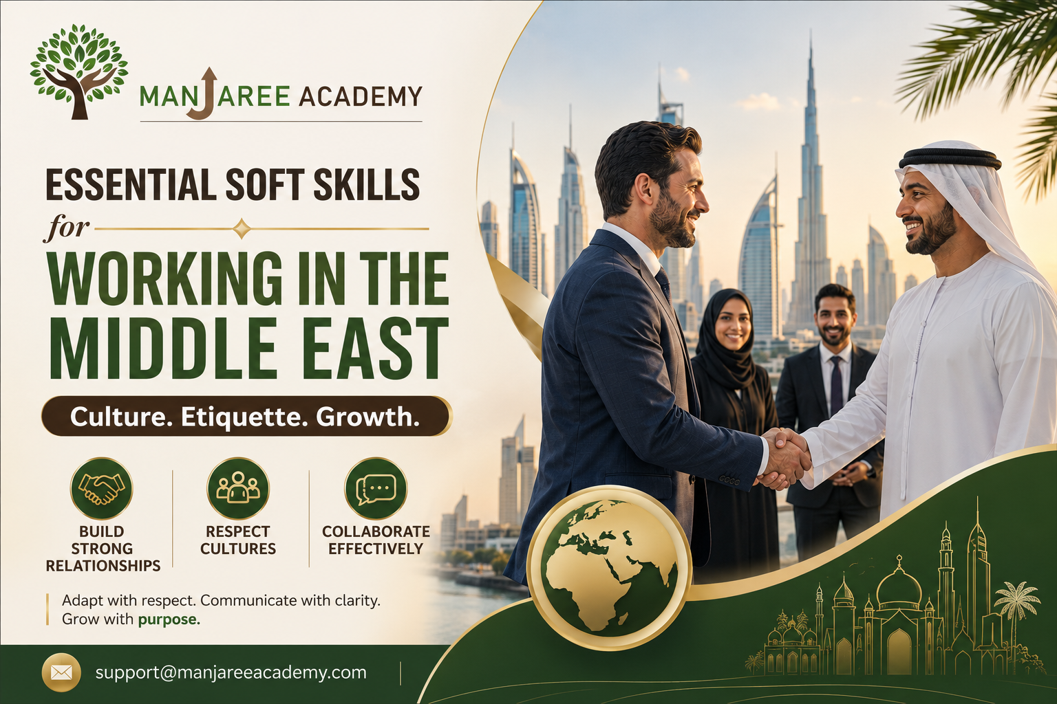 Essential Soft Skills for Working in the Middle East: Culture, Etiquette, and Growth