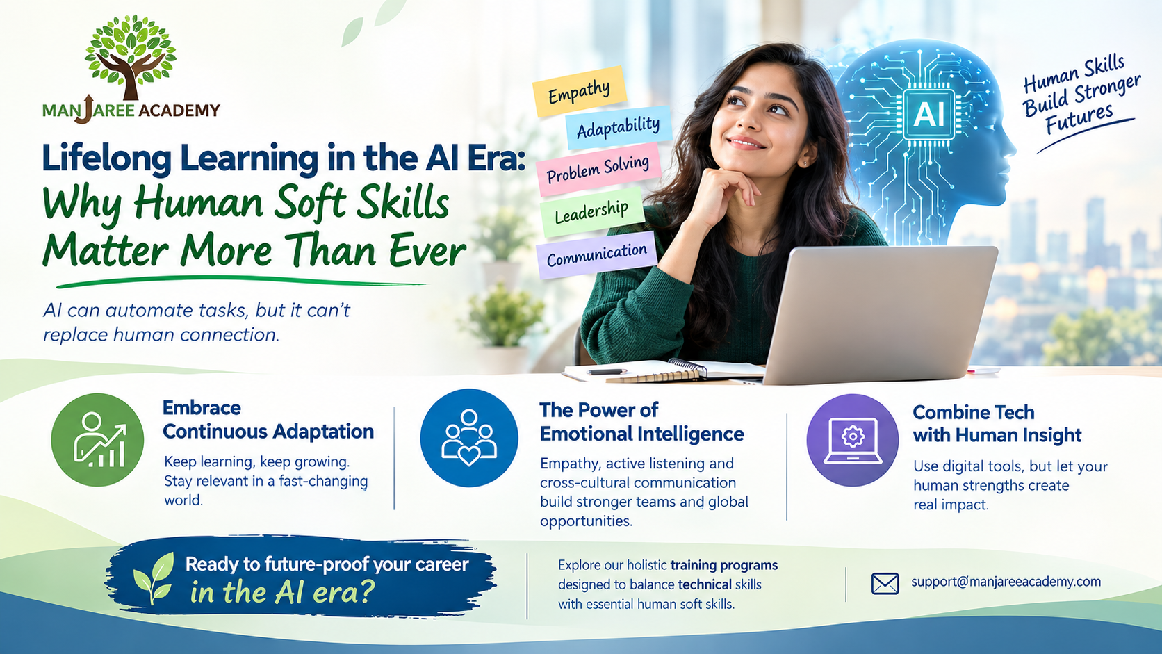 Lifelong Learning in the AI Era: Why Human Soft Skills Matter More Than Ever