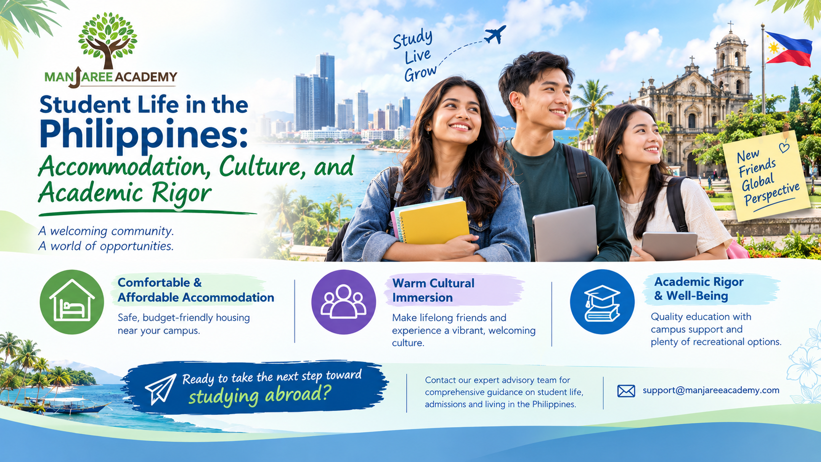 Student Life in the Philippines: Accommodation, Culture, and Academic Rigor