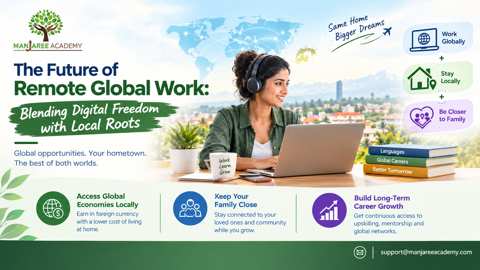 The Future of Remote Global Work: Blending Digital Freedom with Local Roots