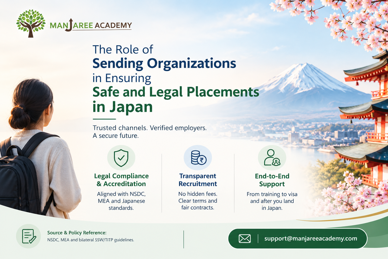 The Role of Sending Organizations in Ensuring Safe and Legal Placements in Japan