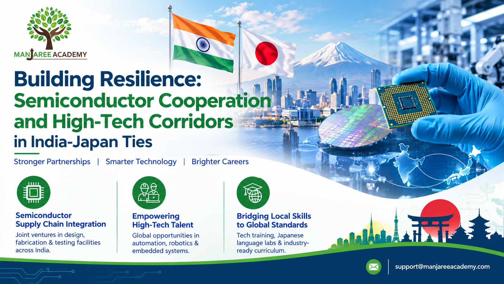 Building Resilience: Semiconductor Cooperation and High-Tech Corridors in India-Japan Ties