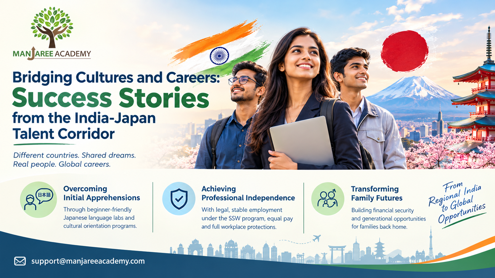 Bridging Cultures and Careers: Success Stories from the India-Japan Talent Corridor